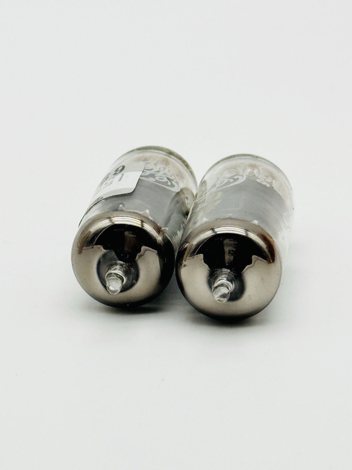 x2 NEW Vintage Matching PAIR Tektronix GE 6AU6 A 8425 Electron Vacuum Tubes J6