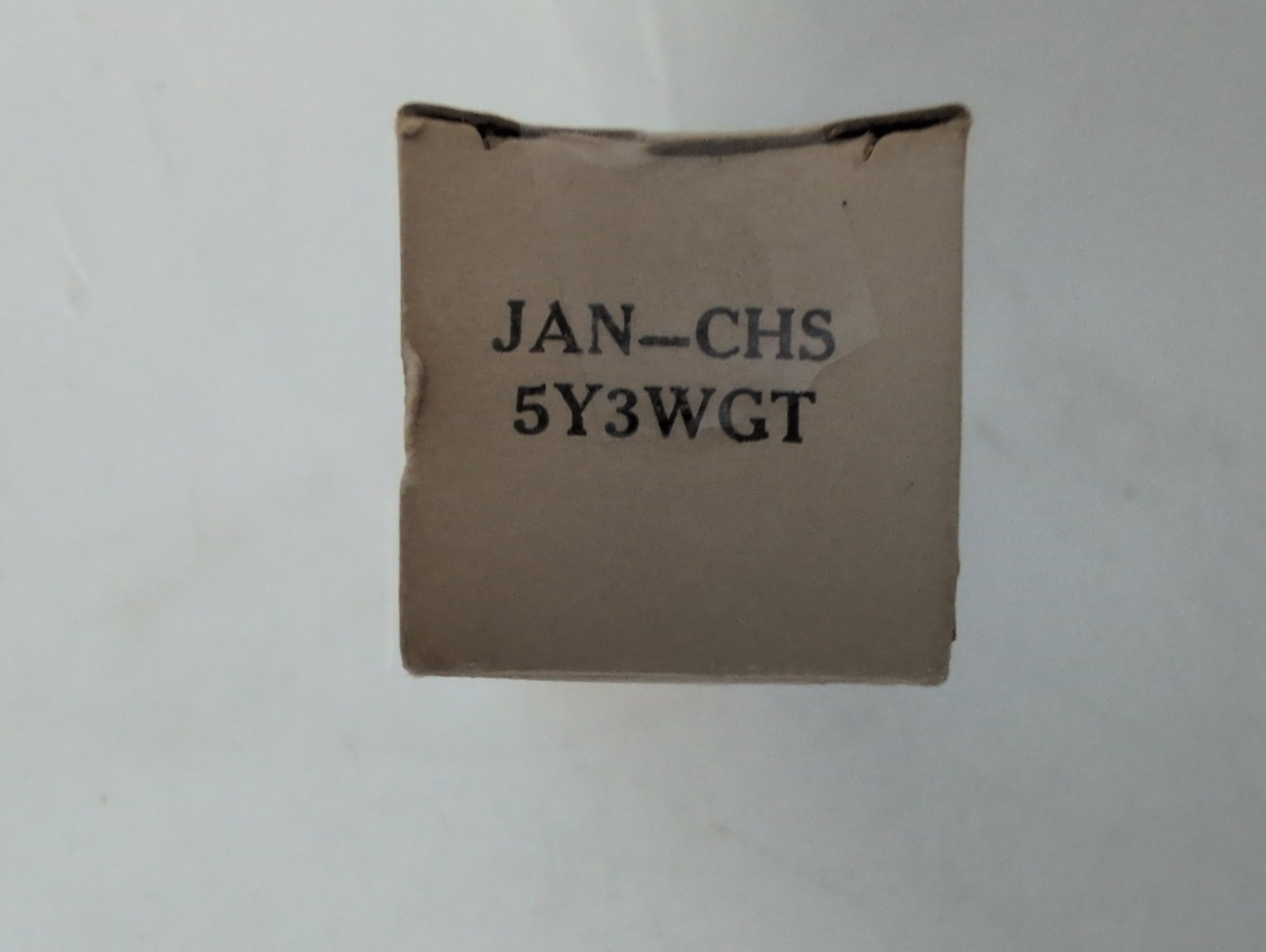 SYLVANIA ONE ELECTRON JAN-CHS-5Y3WGT