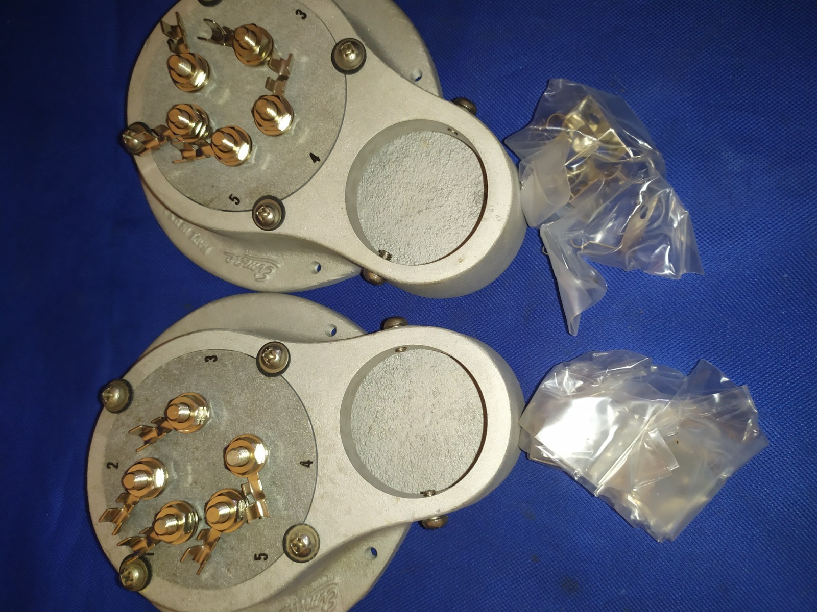 EIMAC SK500 NOS Tube Sockets Air-System HighPOWER heat high-Quality Built. Stk-2