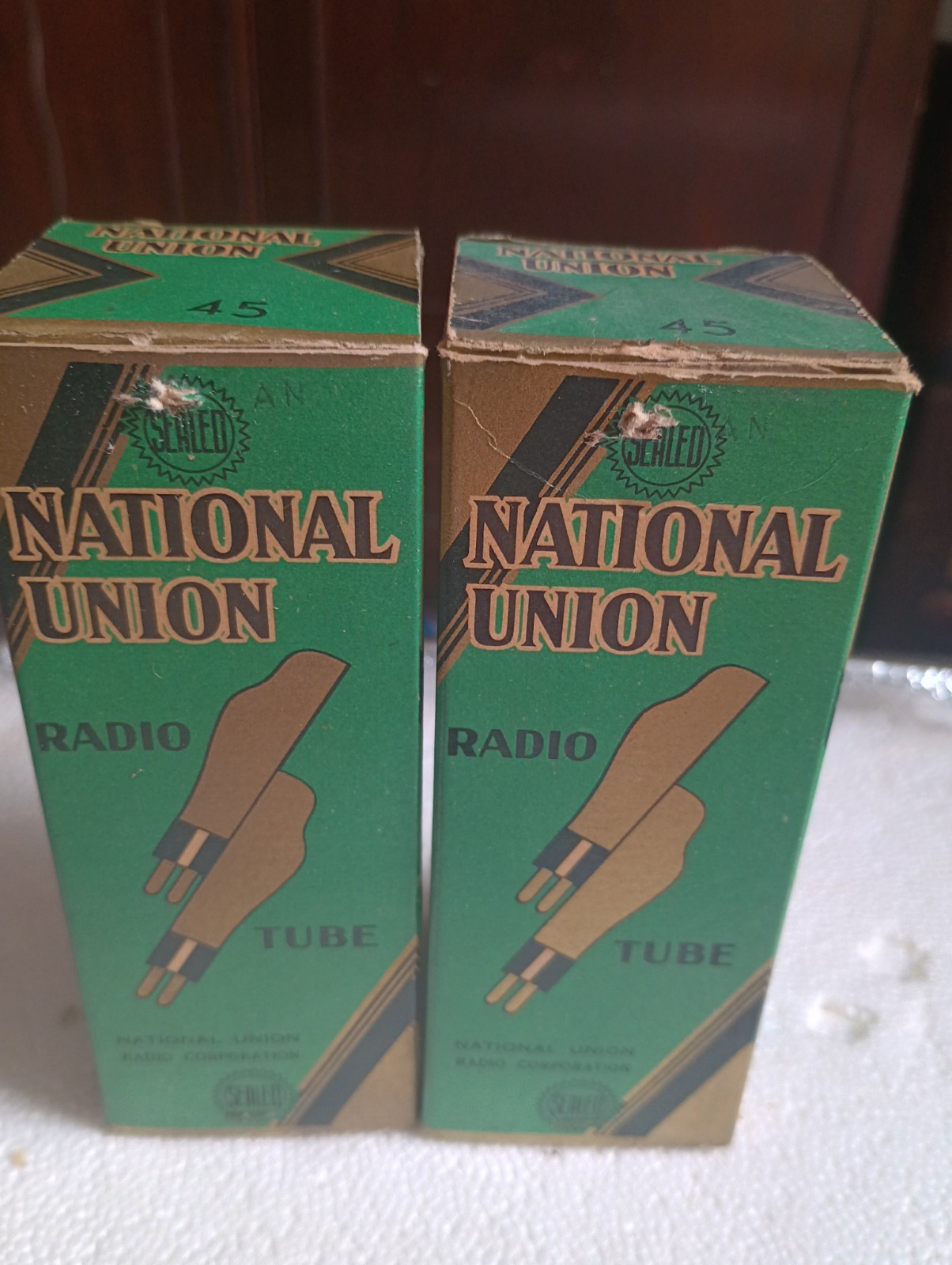 national union 45 nos pair
