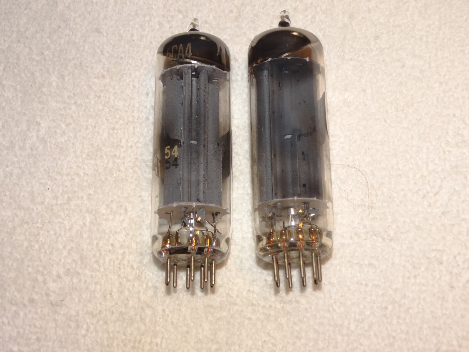 2 x 6CA4-EZ81 NEC Tubes*O-Getter*Very Strong Testing*#7