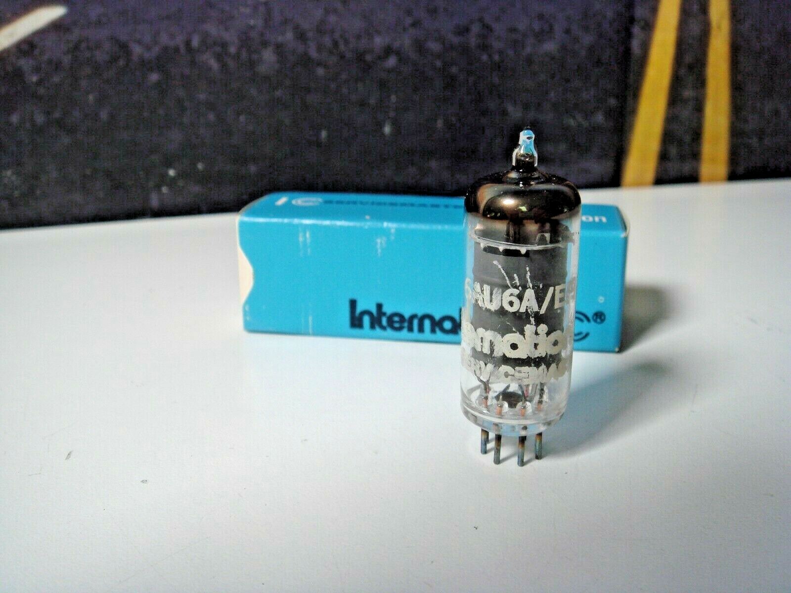 Vacuum Electron Tube 6AU6A EF94 International C Servicemaster Vacuum Tube E4