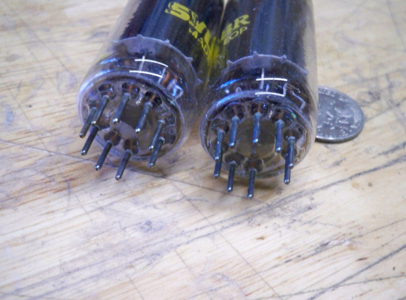 Vintage NOS/NIB (2) Pair SYLVANIA 6CL6 Tubes