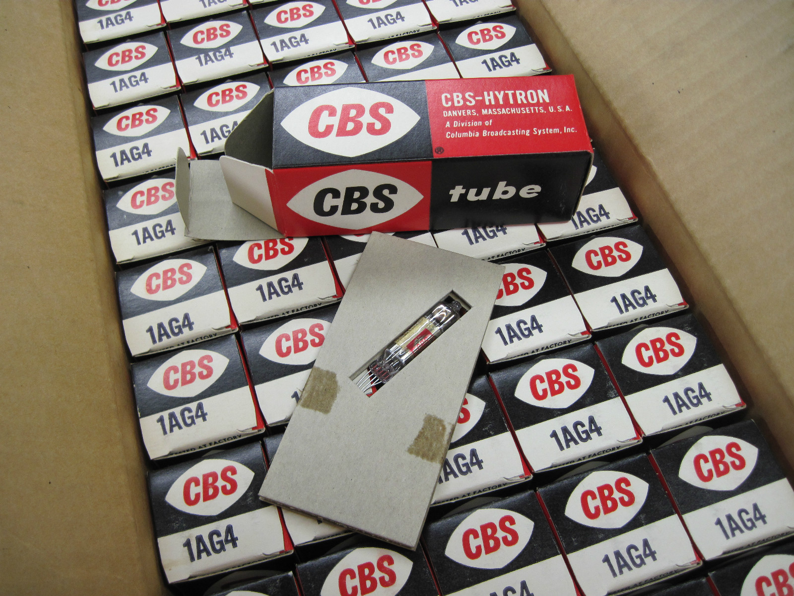 NOS 1AG4 Tubes – CBS – USA – 1960’s ($8.95/ea)
