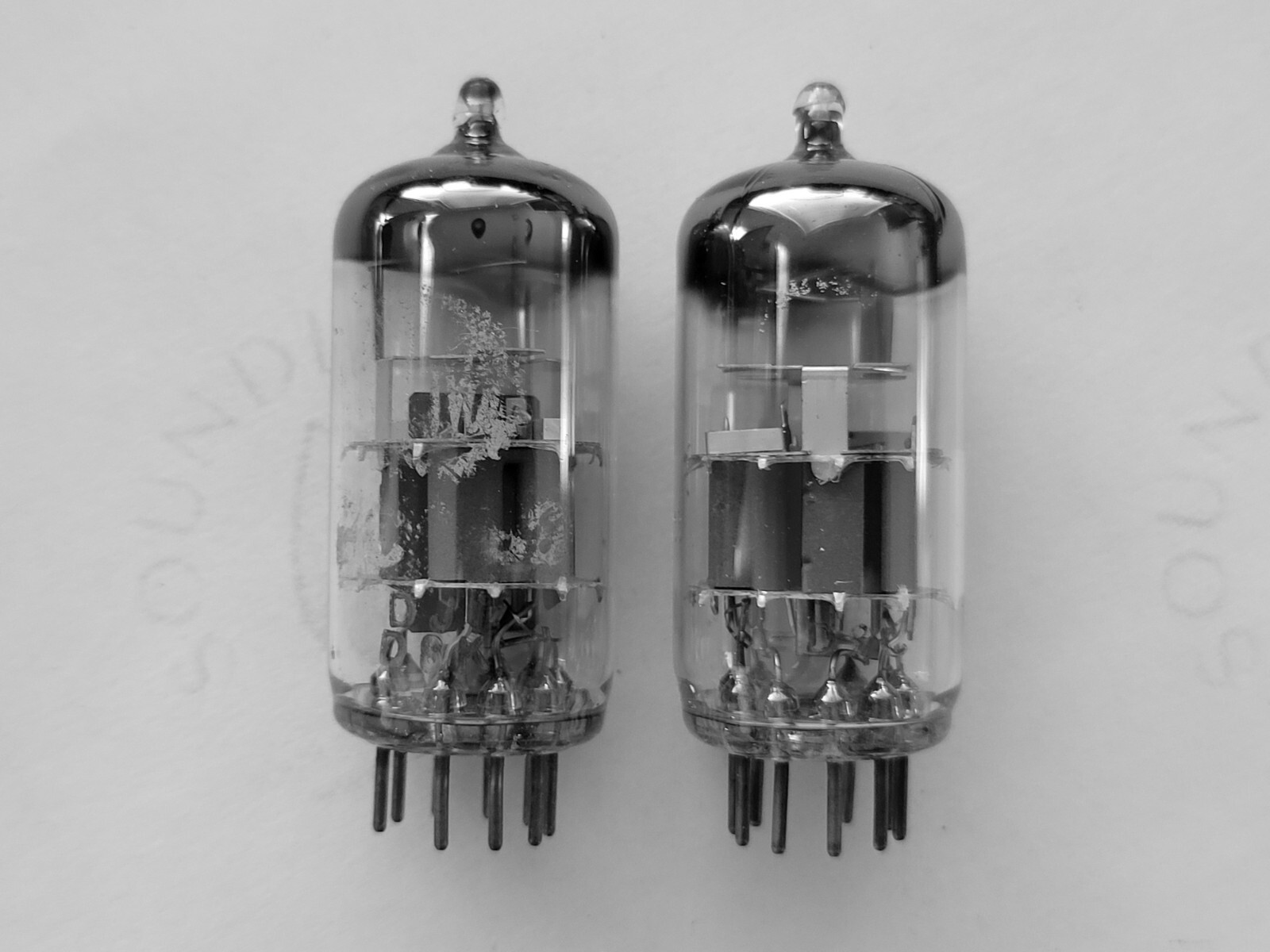 Valvo PCC88 = 7DJ8 (6DJ8 equiv.) D-getter Matched Pair – Hamburg 1959/60 DJ1