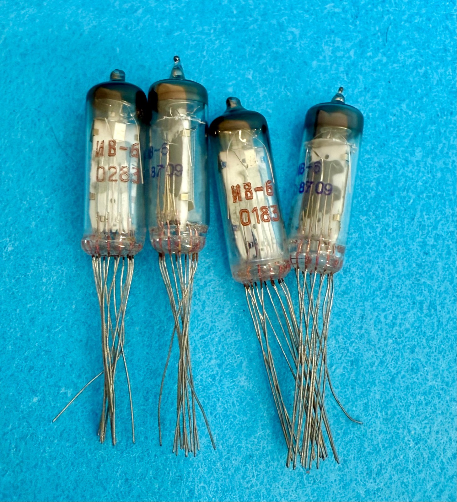 Lot 29 pcs IV-6 IV6 ИВ-6 Nixie indicator tubes New