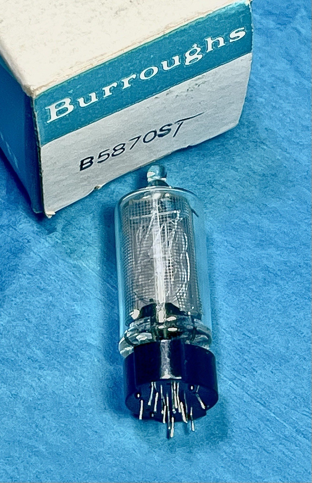 Burroughs B-5870S Nixie Numerical Indicator Vacuum Tube, .0-9. Digits, 170VDC