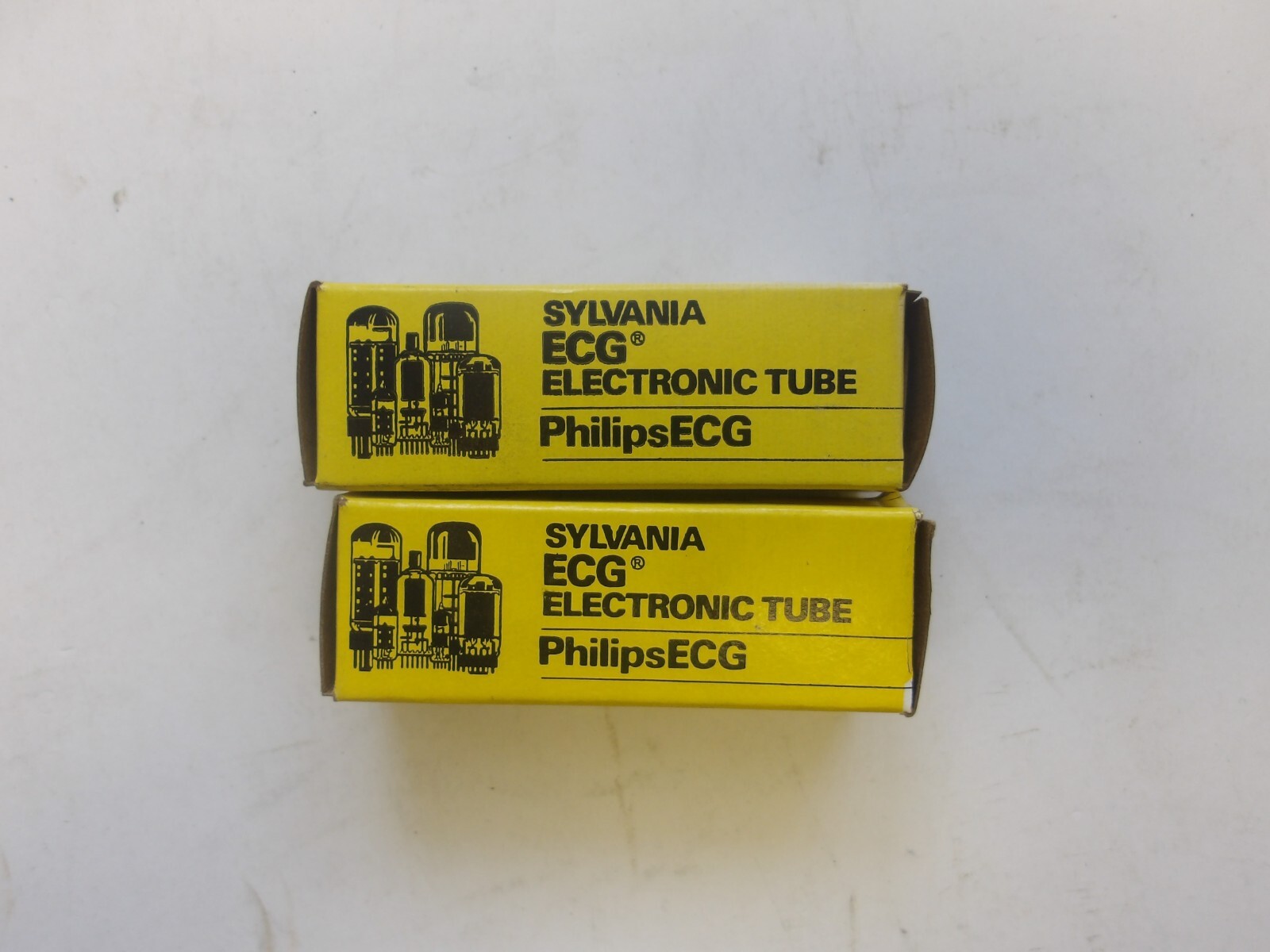 SYLVANIA P/N:12BH7A VACUUM TUBE RF DOUBLE TRIODE ECG ELECTRONIC TUBE