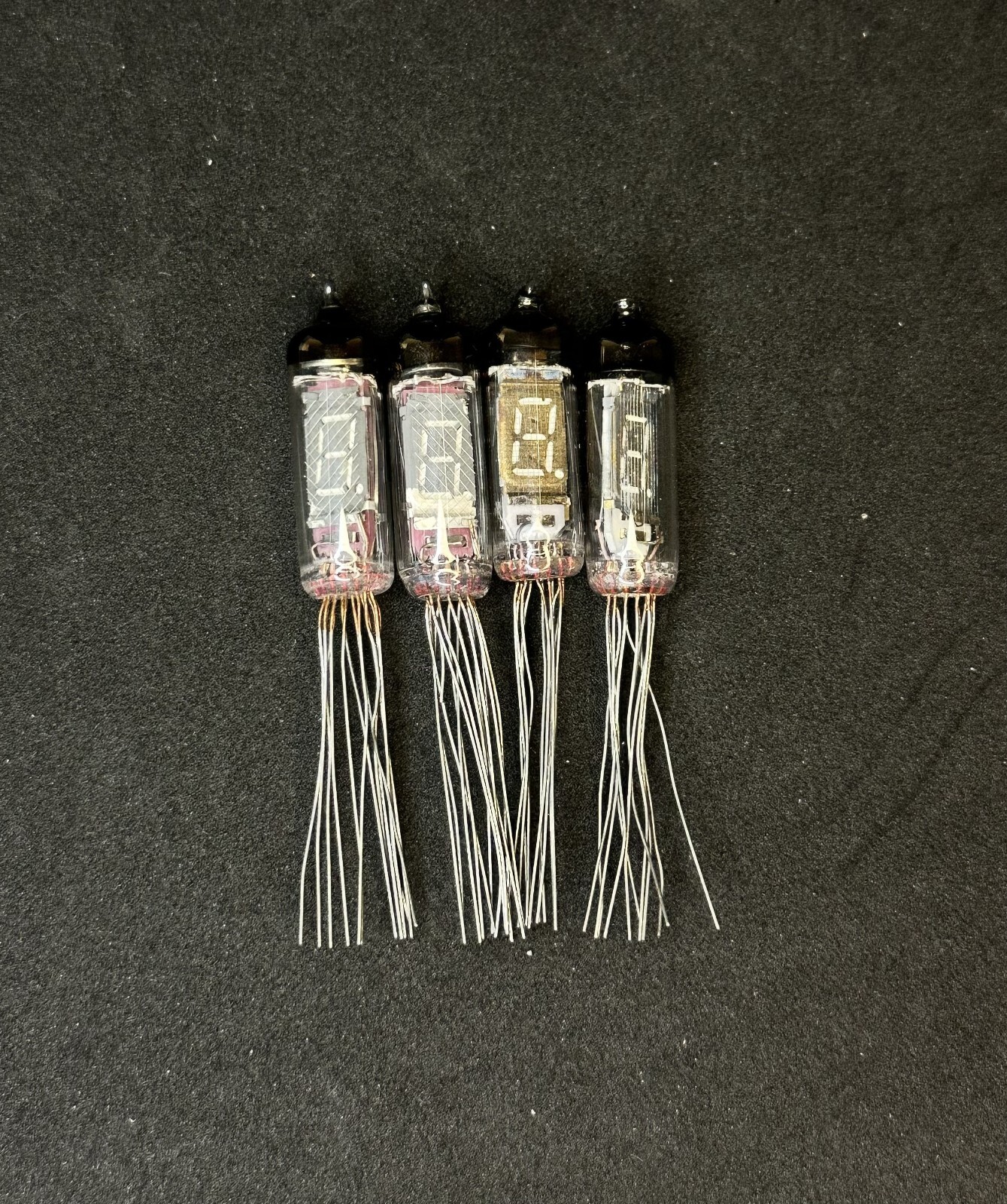 4 PCS IV-3A (ИВ-3А) NEW VINTAGE VFD VACUUM TUBE INDICATOR SOVIET USSR