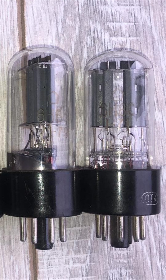 6N8S 70s MATCHED PAIR NEVZ Tube NEW/ 6SN7 6SN7G 1578