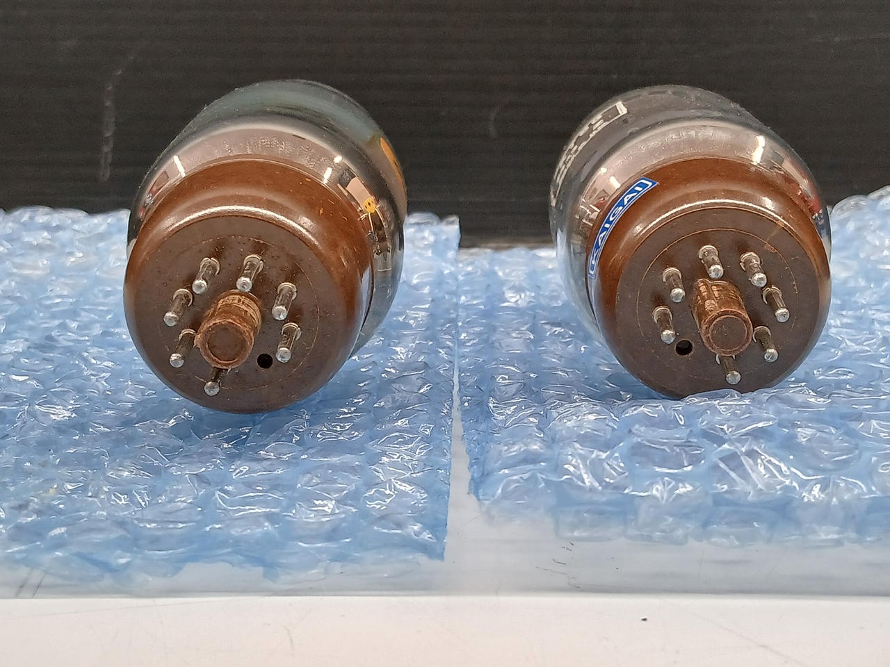 GEC KT66 Matched Pair Vacuum Tubes Made in England MOV Audio Power Amp Tubes