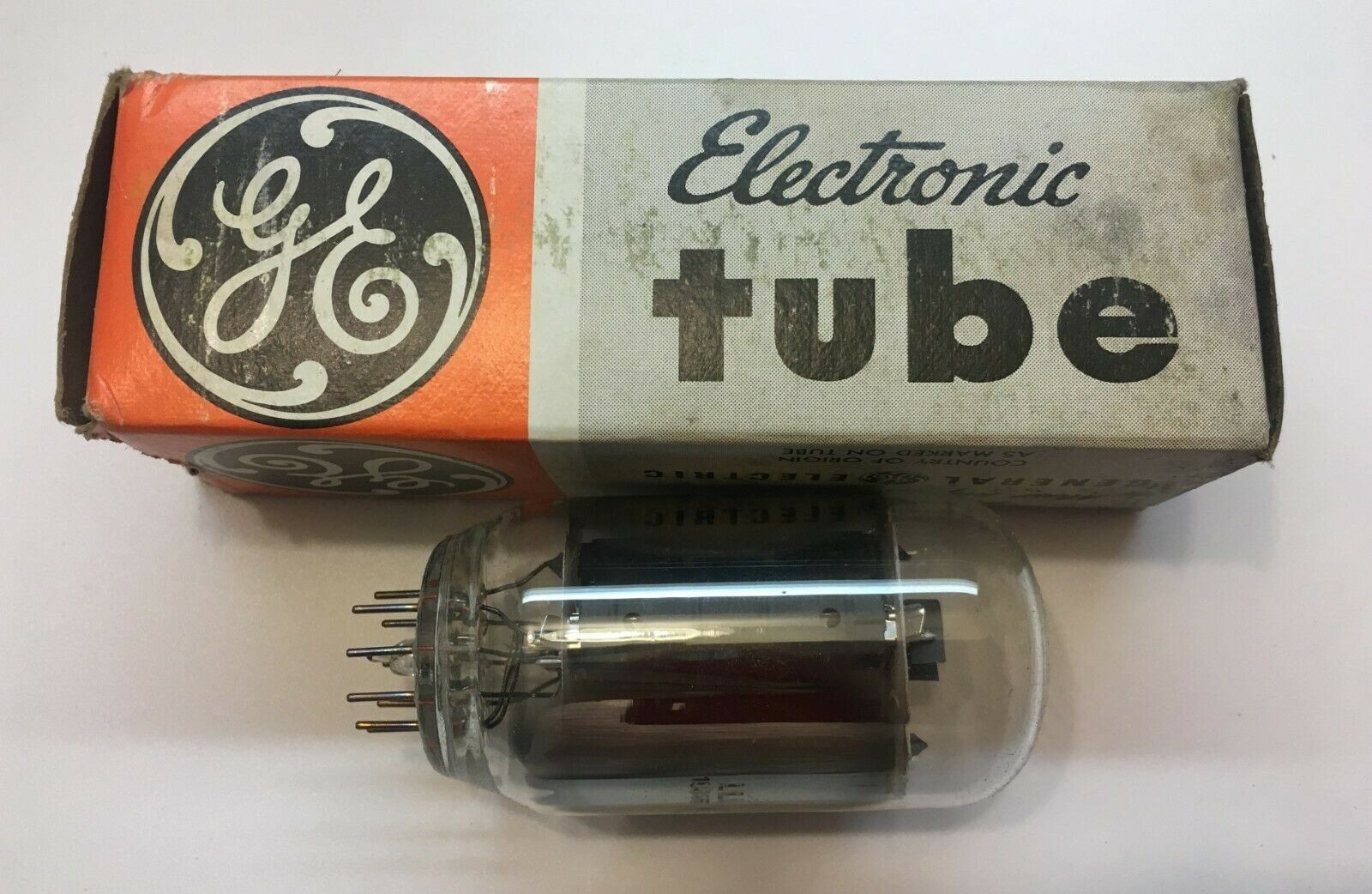 VINTAGE GE GENERAL ELECTRIC 22KV6A Electron Tube NOS OPEN BOX