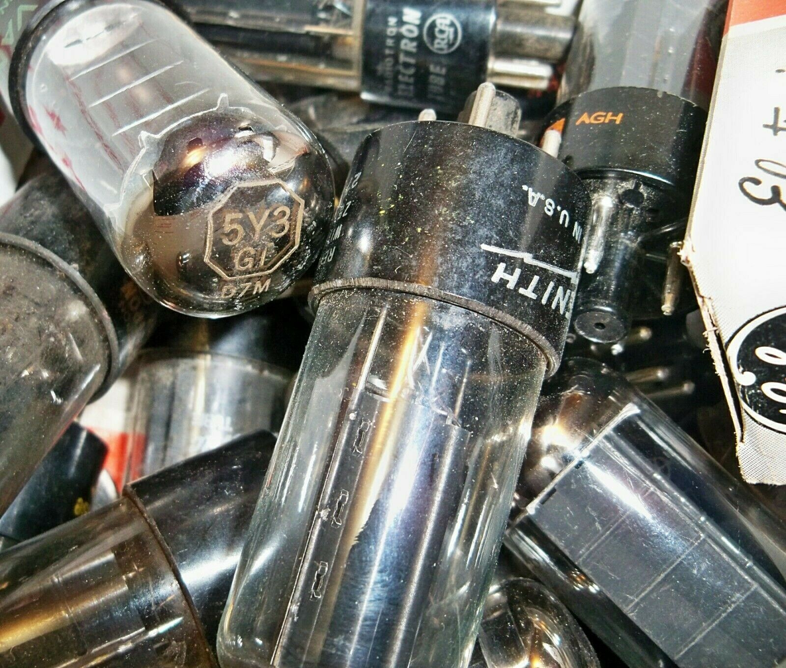 1 Strong USA Made 5Y3GT Tube – Assorted USA Brands – AMPS