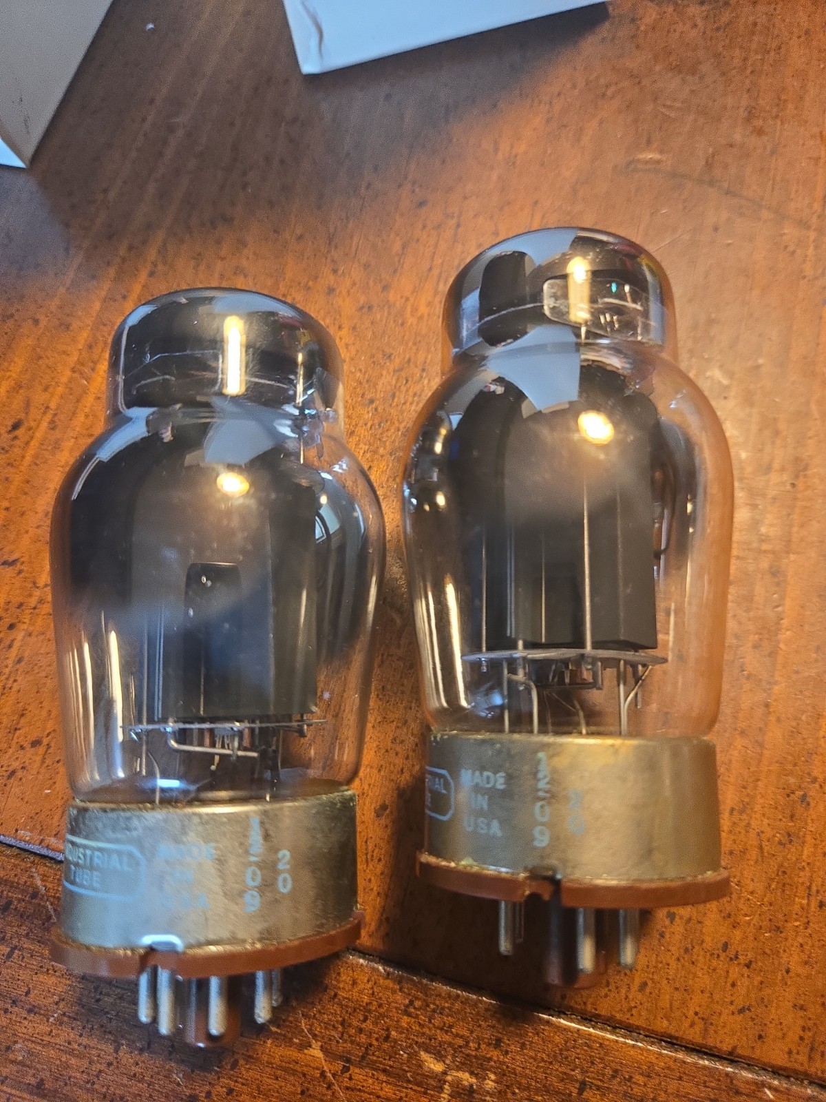 CBS Hi-Fi Matched 6550 Power Tubes – Triple getter match code