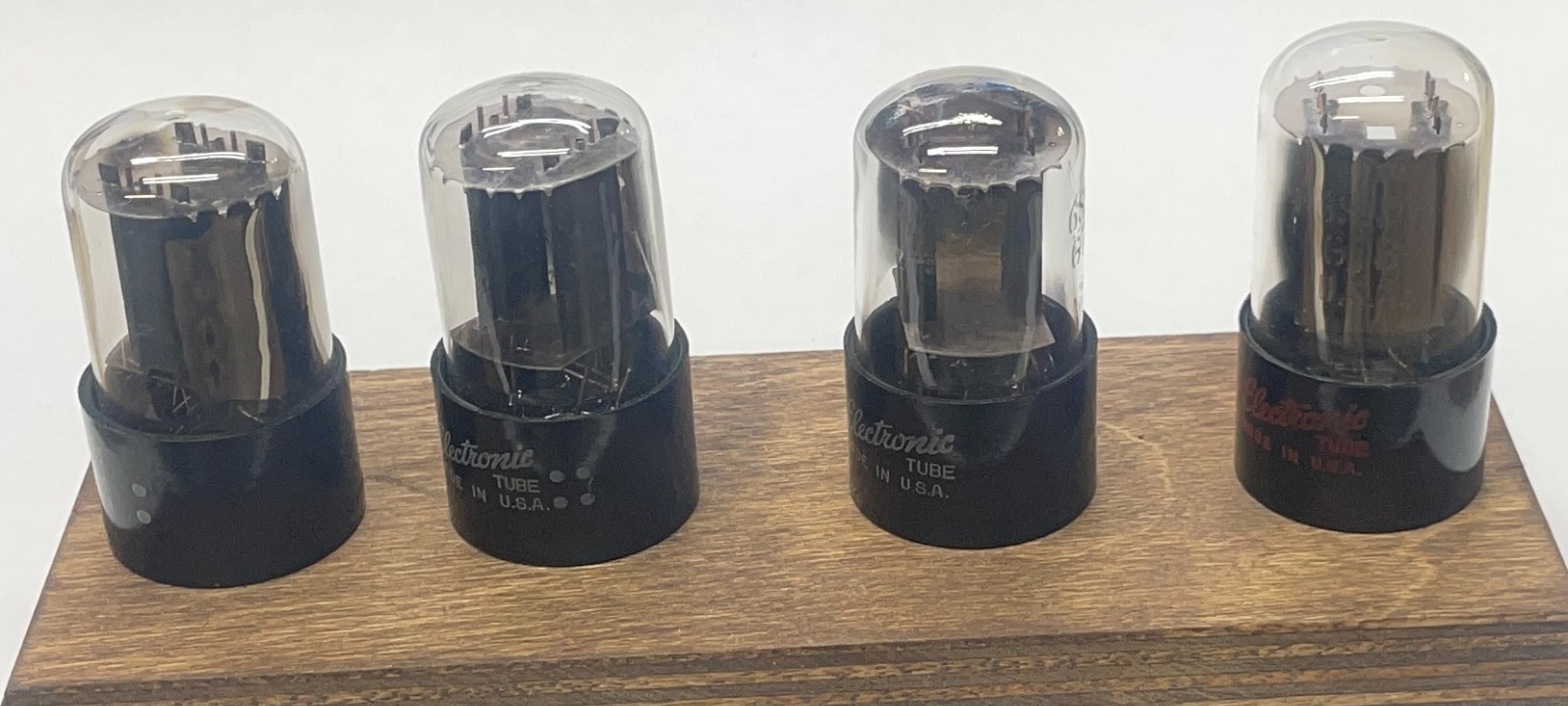 Vacuum Tubes, Set of 4 – 6SN7GTB, GE, NOS, Tested
