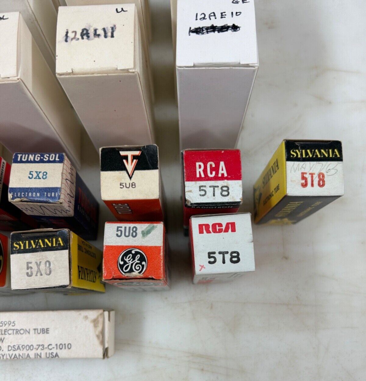 vintage electron electronic vacuum tubes lot 27