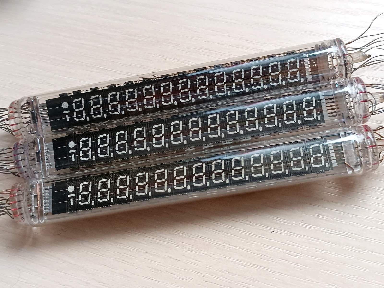 1 pcs Vintage VFD vacuum luminescent indicator IV-27M USSR IV-27 M nixie tube #2