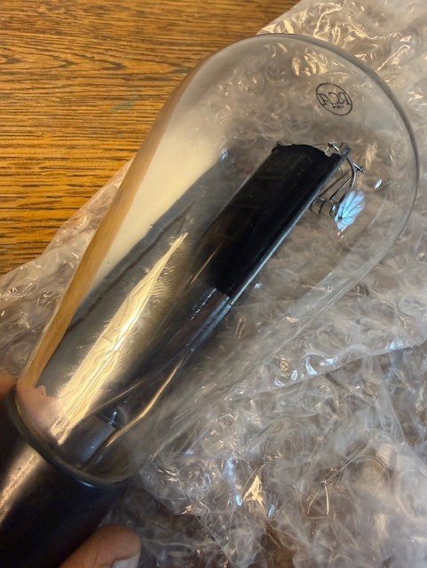Vintage RCA UX-250 Vacuum Tube Globe Radio Tube Untested Antique Electronics