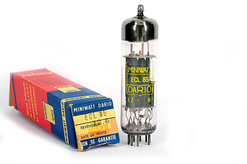 ECL85/6GV8 DARIO NOS FRANCE Tube Röhre Valvula Lampe Valvola 진공관 真空管 电子管 Valve