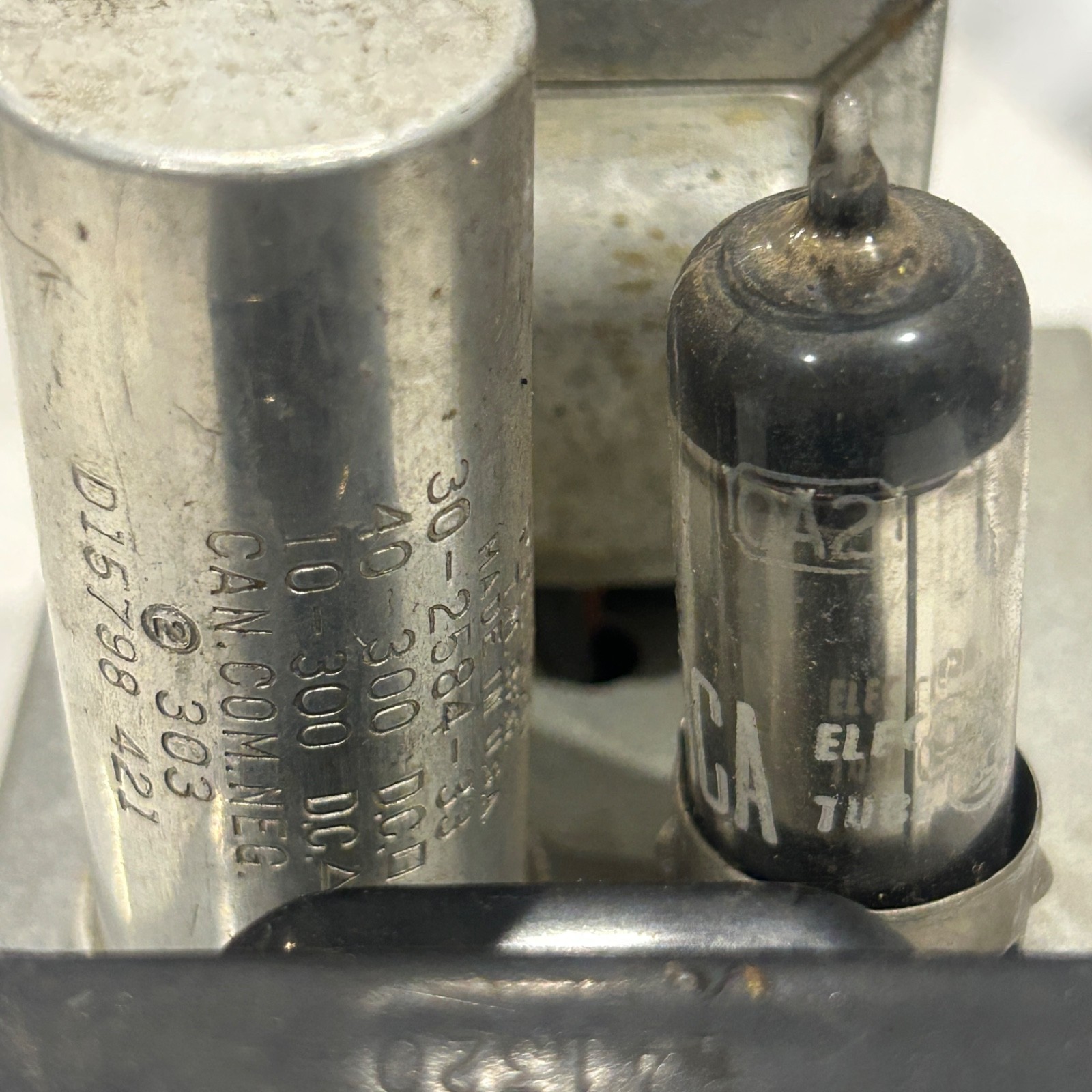 Vintage Tube Power Supply Module RCA 5Y3 Rectifier Industrial Lab Unit