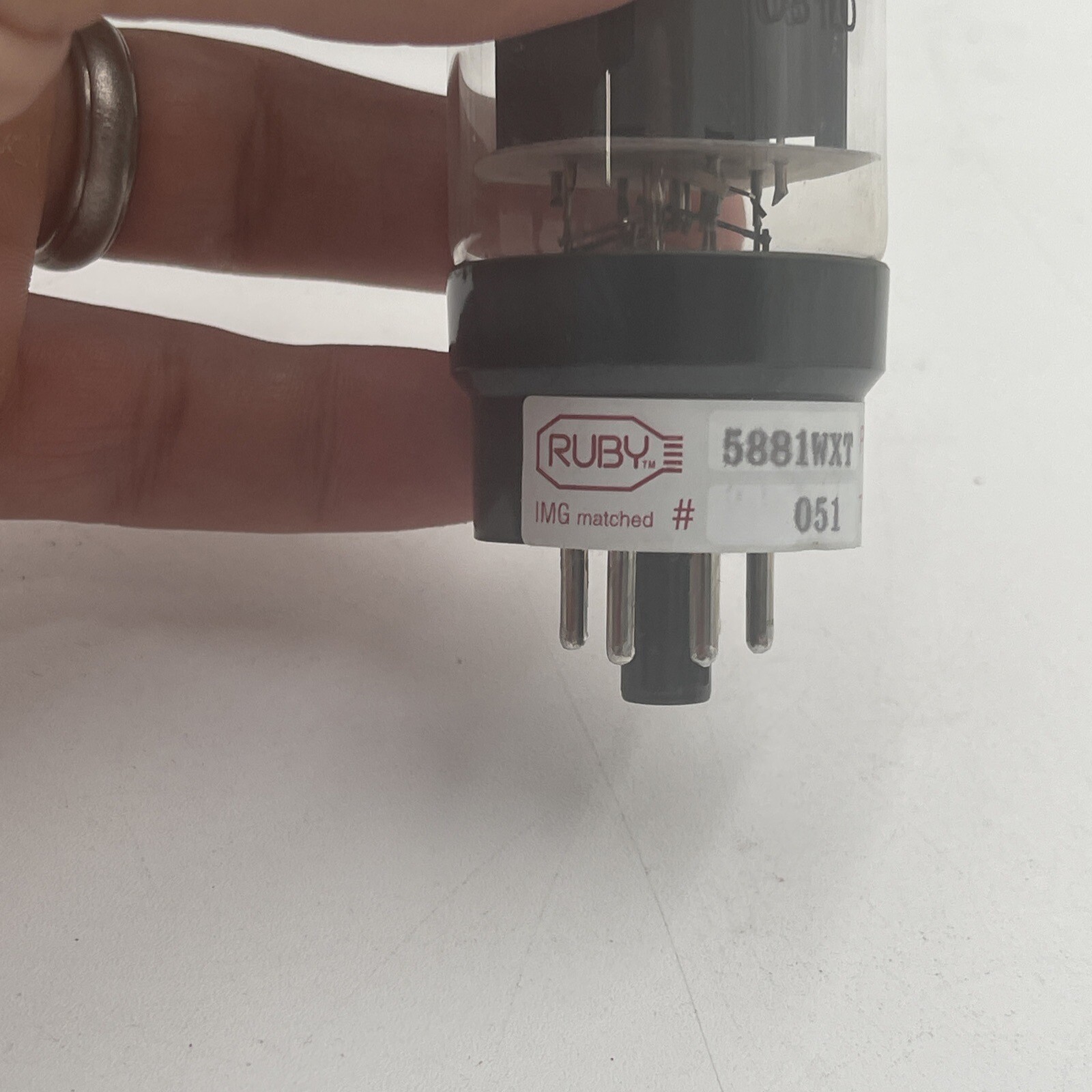 Matched Pair of Ruby Sovtek 5881WXT / 5881 tubes, Brand New !