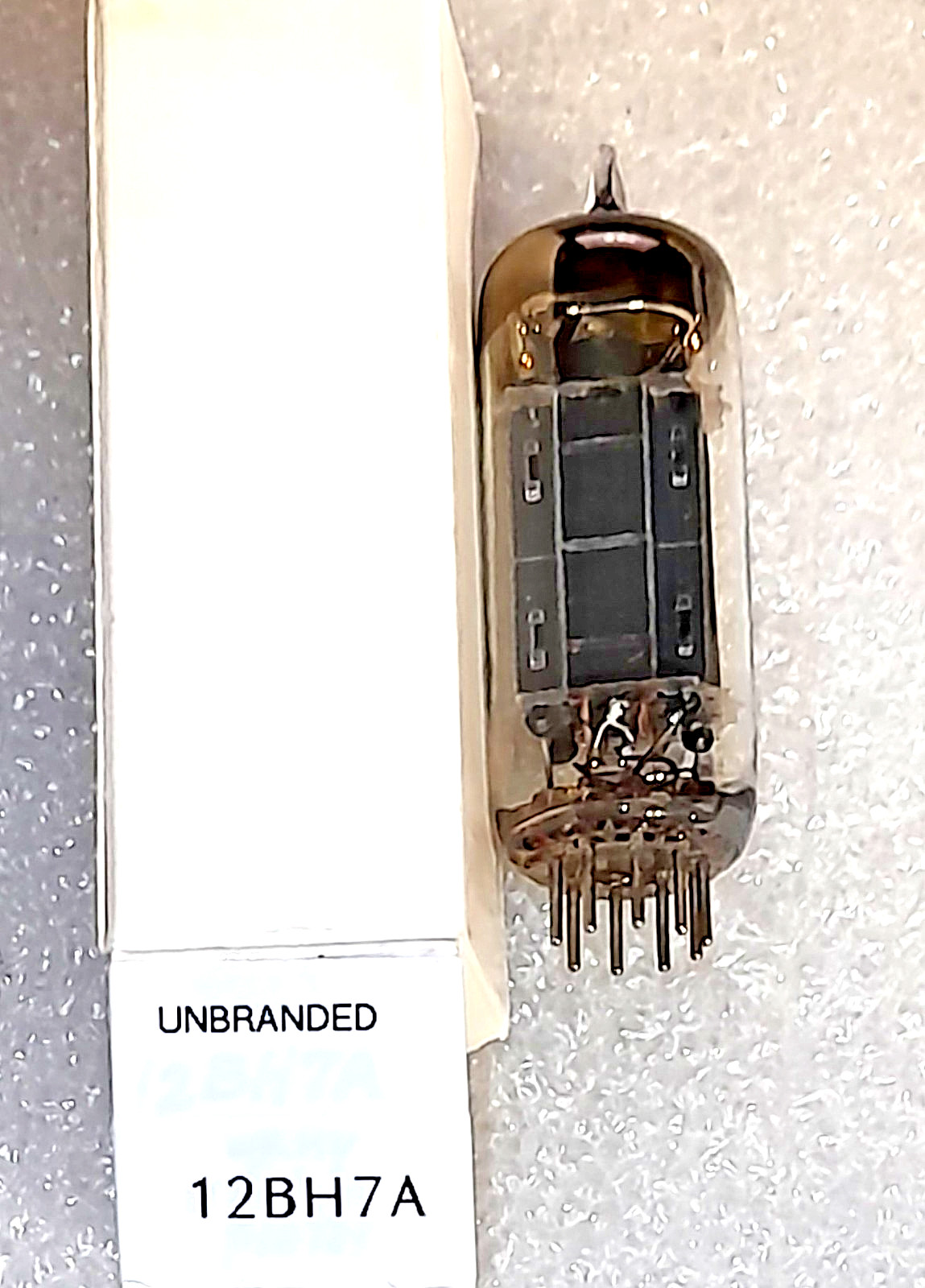 12BH7A unbranded RCA black plate Tube, Triplett 3444 Tested new – will combine