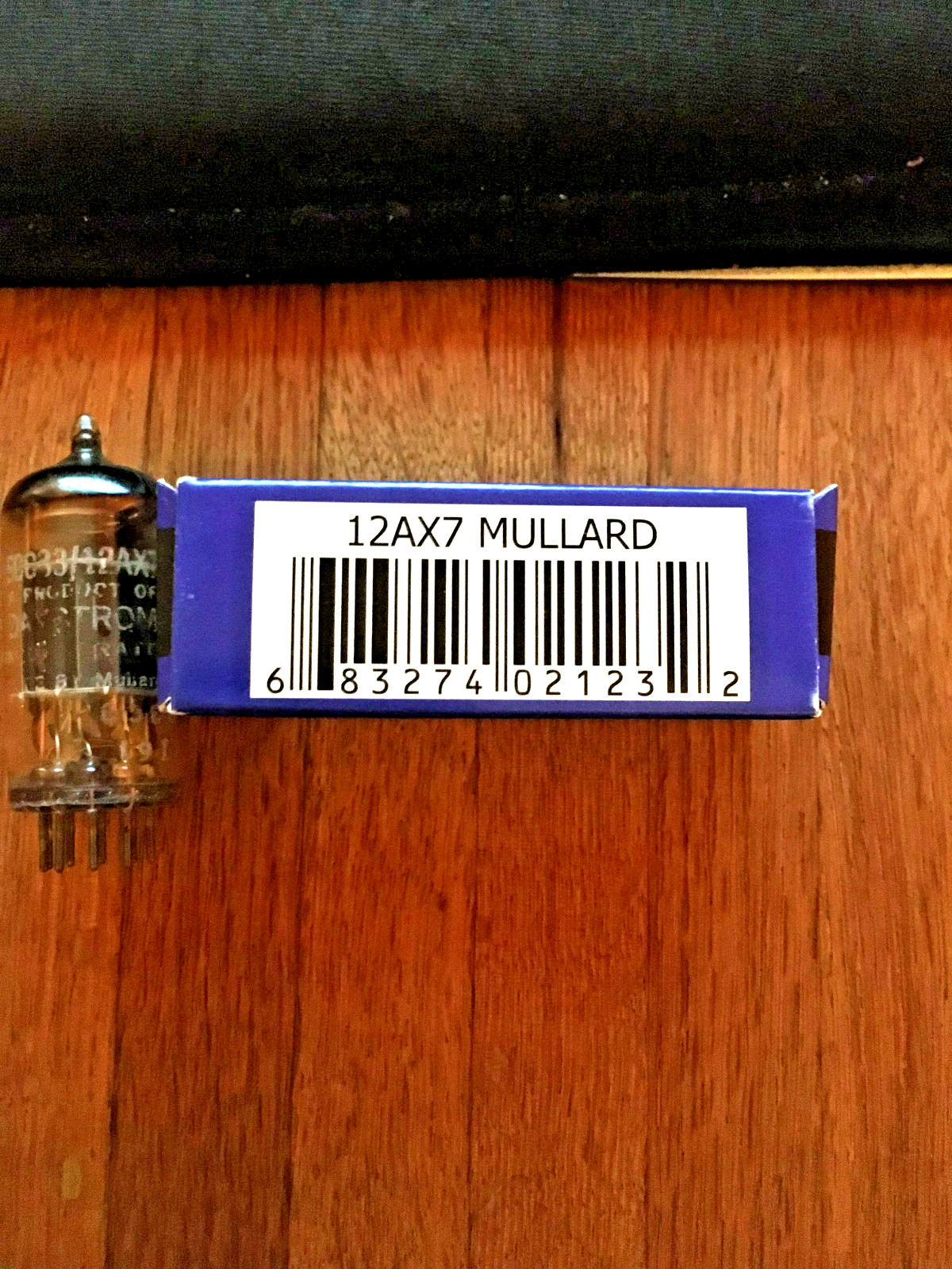 RARE NOS NIB DAYSTROM MULLARD 12AX7/ECC83 VACUUM TUBE, O GETTER, TESTED
