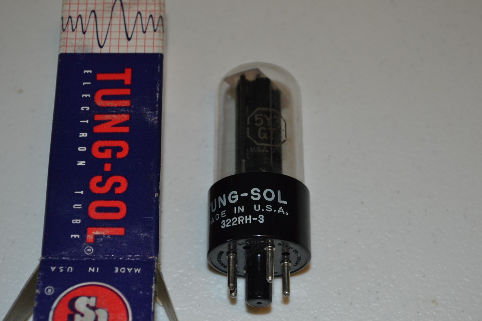 5Y3GT vintage vacuum tube tested and working