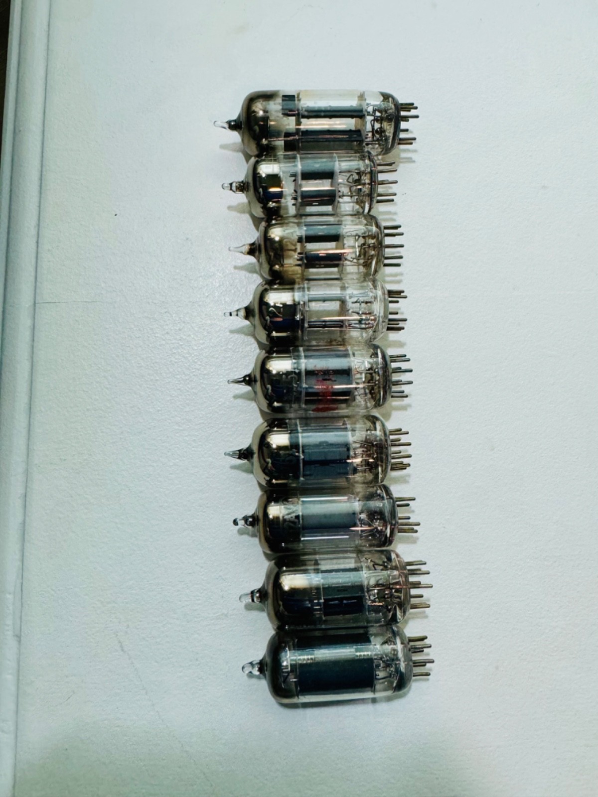 Mixed Vintage Vacuum Tube Lot Of 9