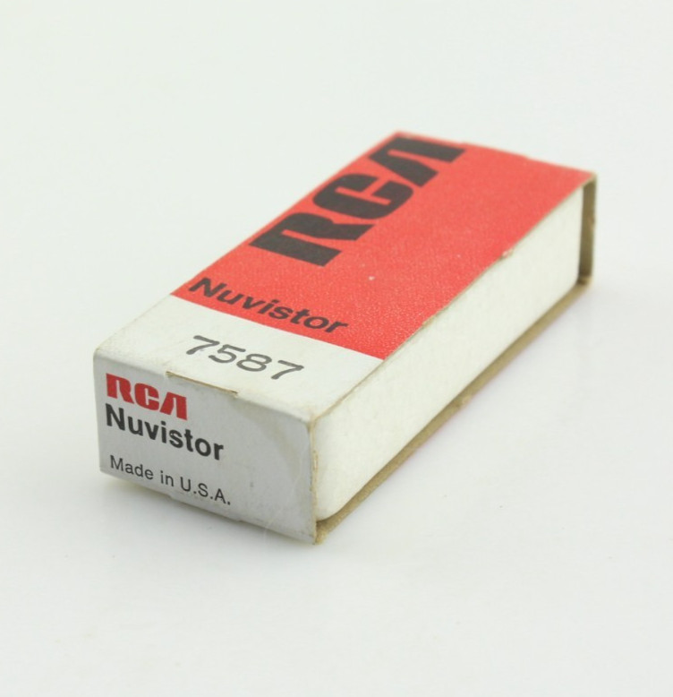 New NOS Qty 1 RCA 7587 NUVISTOR NOS Sharp Cutoff Tetrode Tube Made in USA