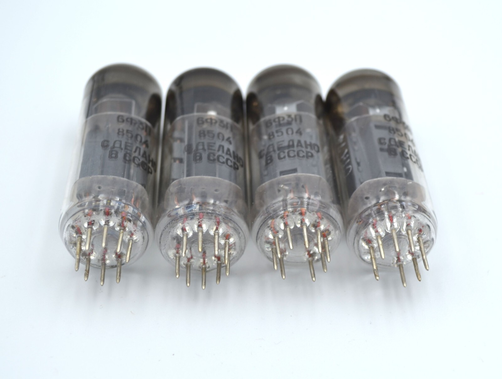 4pcs 6F3P MATCHED QUAD TRIODE-PENTODE Used Tube Svetlana ECL82 6BM8