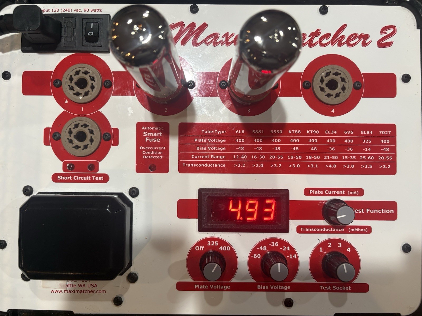 New In Box Genalex KT77 Reissue Factory Match Tube Pair (2X) Dealer Stock Tested
