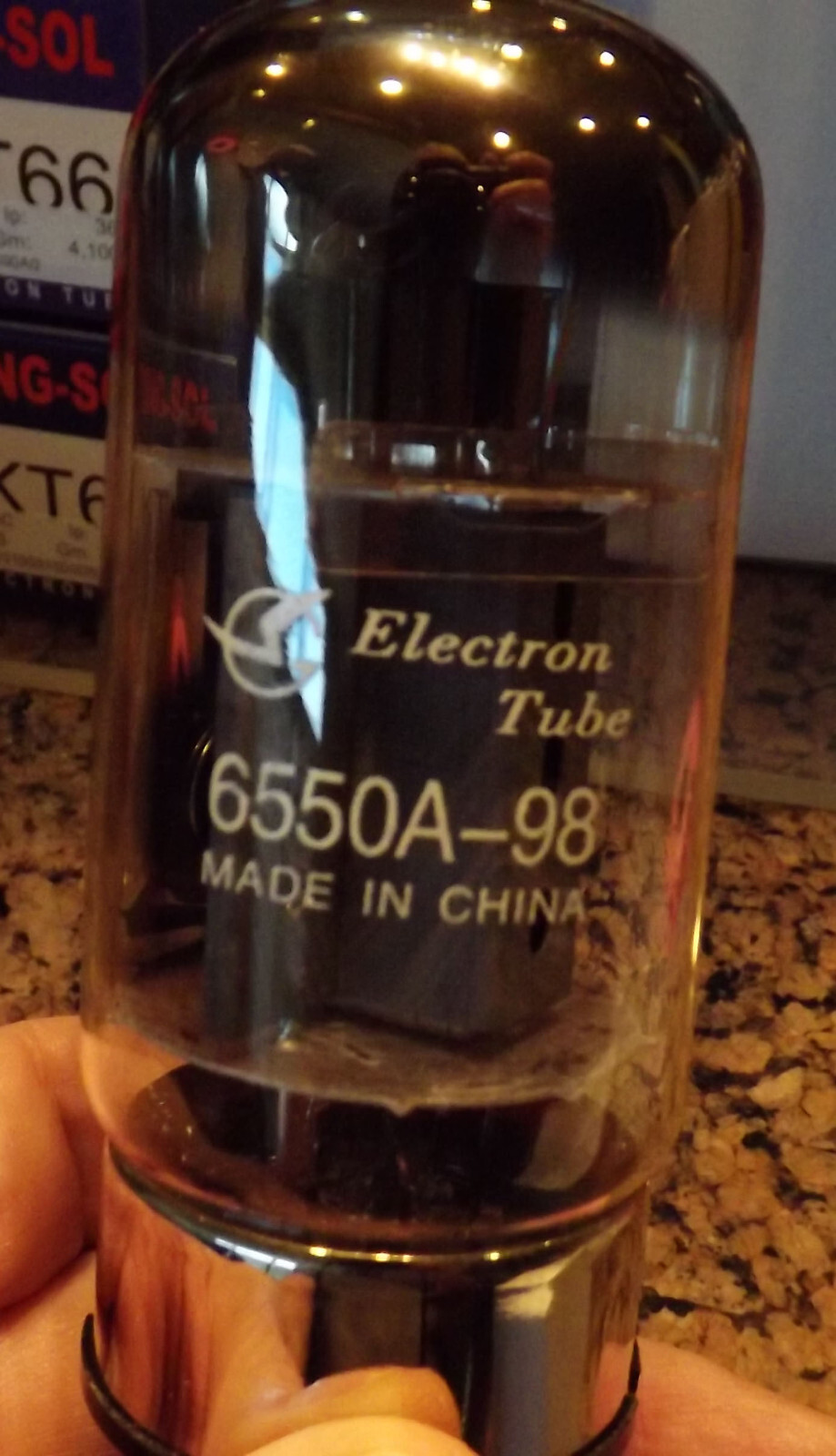 Electron Tube 6550A-98 Tube, New in Box Matched Set of 4