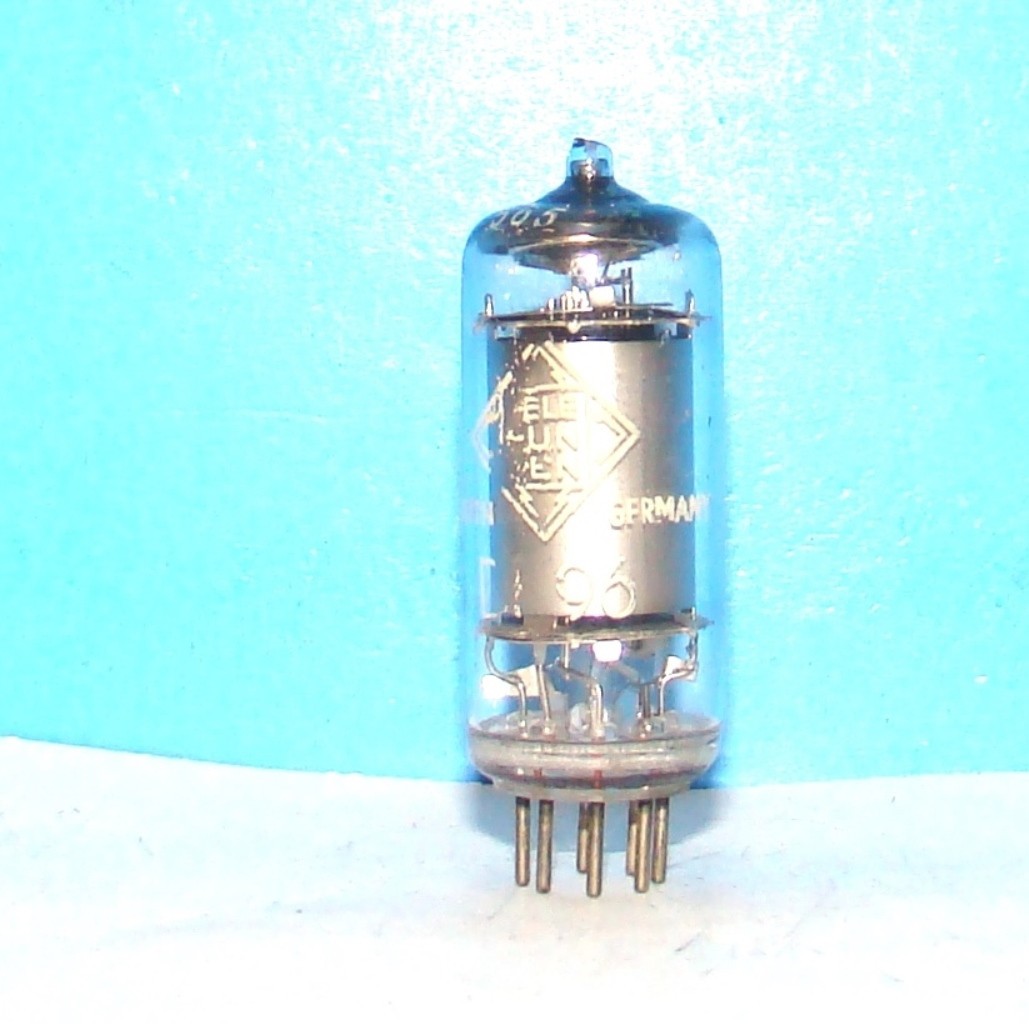 DF96 1AJ4 Telefunken radio audio amplifier vintage electron vacuum tube valve