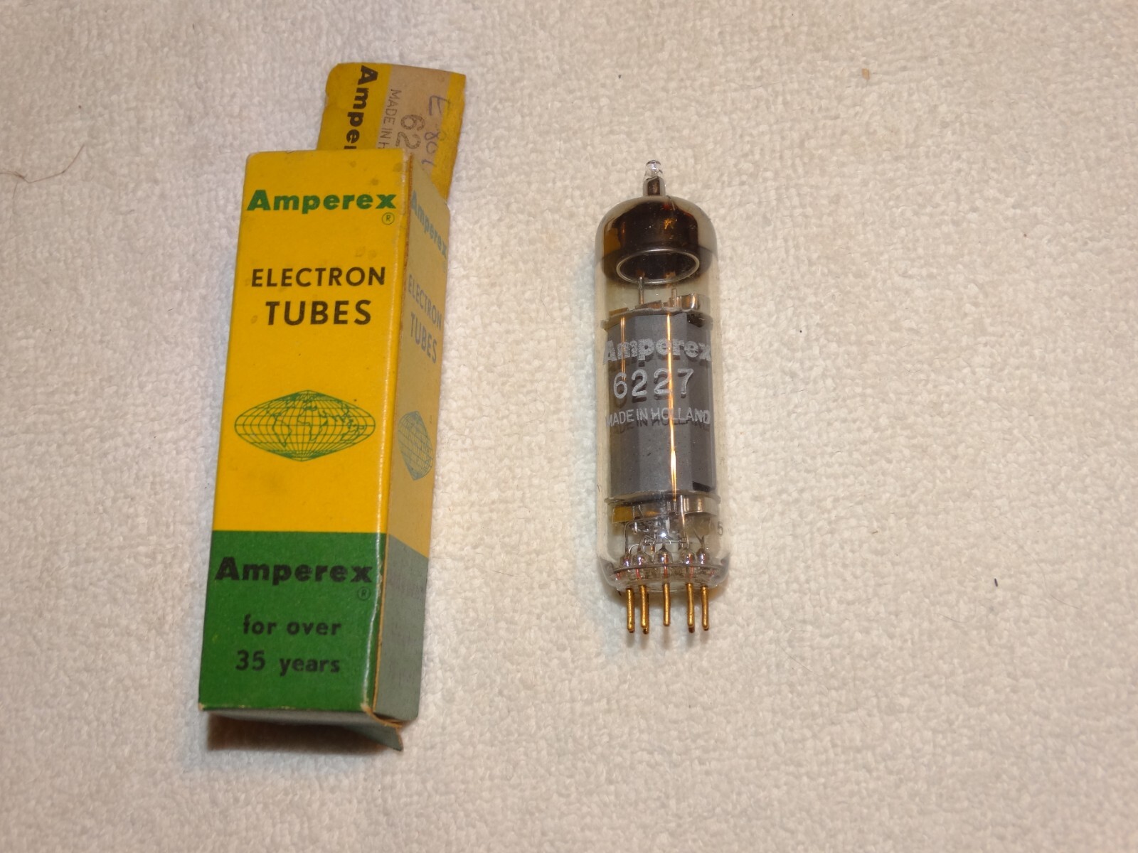 1 x E80L/6227 Amperex Tube*Gold Pins*NOS*NIB*#15