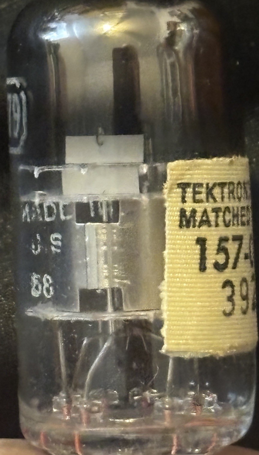 Quad Tektronix 5879 (2) Matched Pairs NIB 3 Mica 1958/1959 Tight Strong NOS Rare