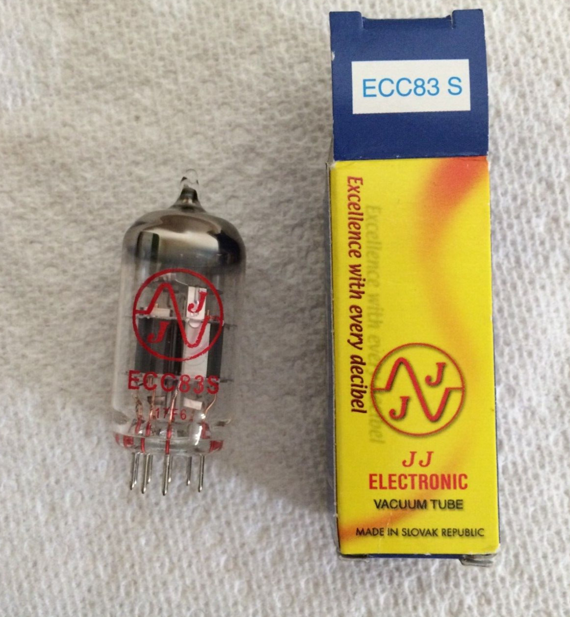 New in Box 12AX7 JJ Electronic ECC83 S Preamp Vacuum Tube Amplifier