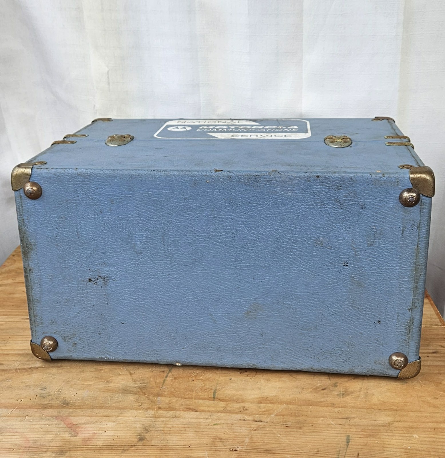 Vintage MOTOROLA Communications National Service Repair Man Tool Box