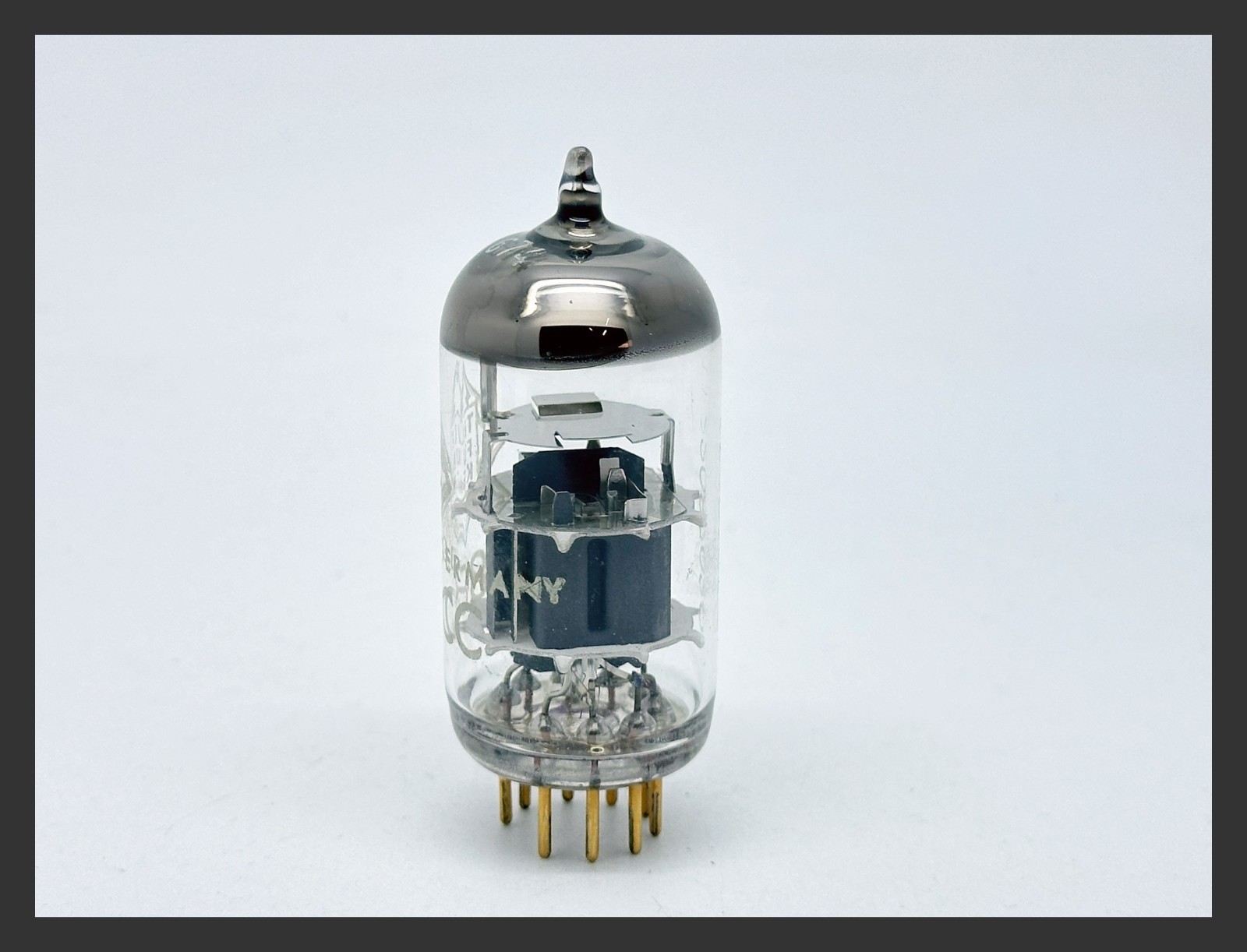 NOS? Telefunken E188CC 7308 Test STRONG Frame Grid Diamond Triode Vacuum Tube