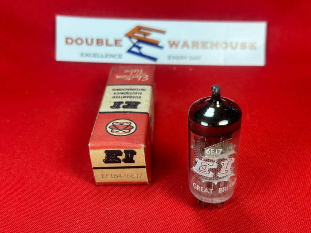 Vintage EI EF184 6EJ7 Electron Vacuum Tube