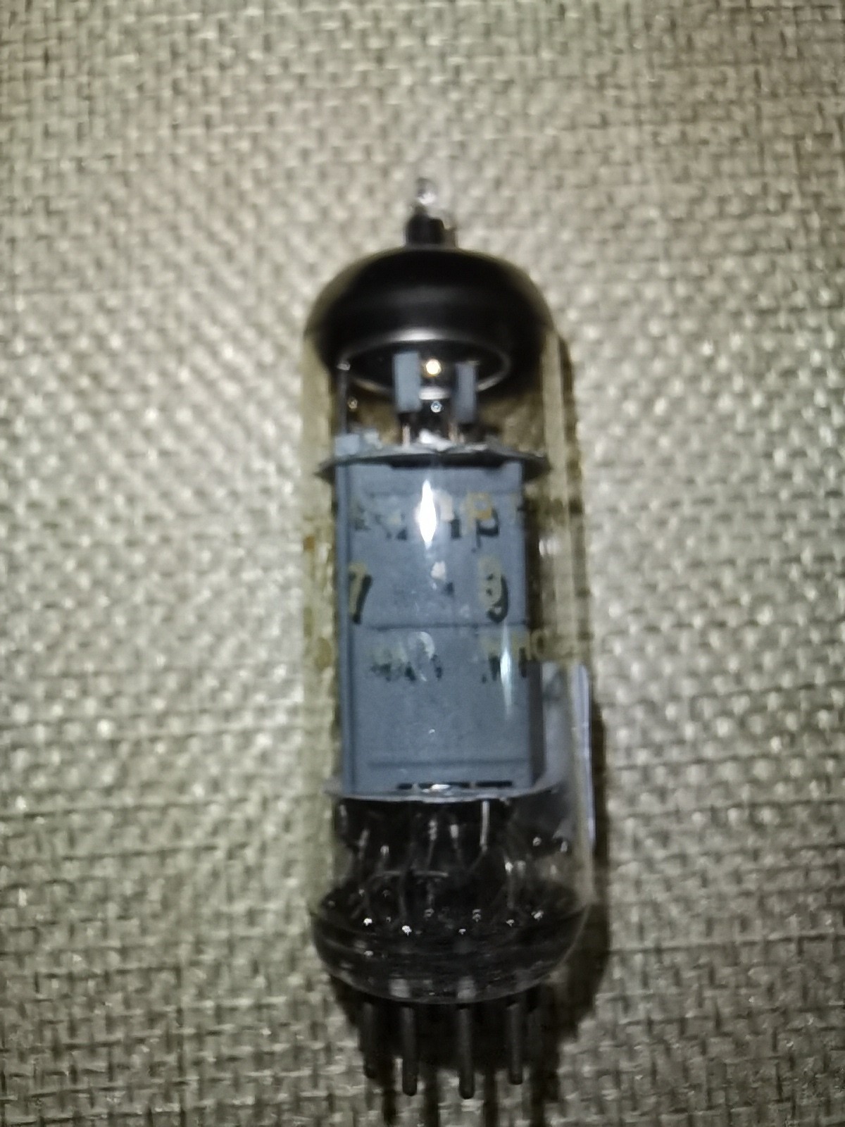 Amperex PQ 7119 E182CC preamp tube tested good