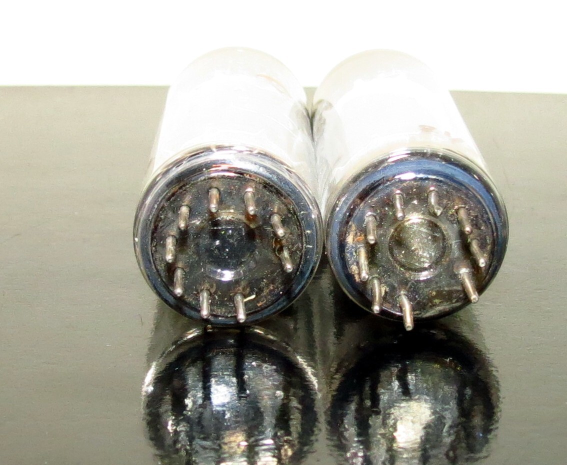 RARE Matched Pair Telefunken 7189/EL84/6BQ5 tubes – Diamond – Test NEW