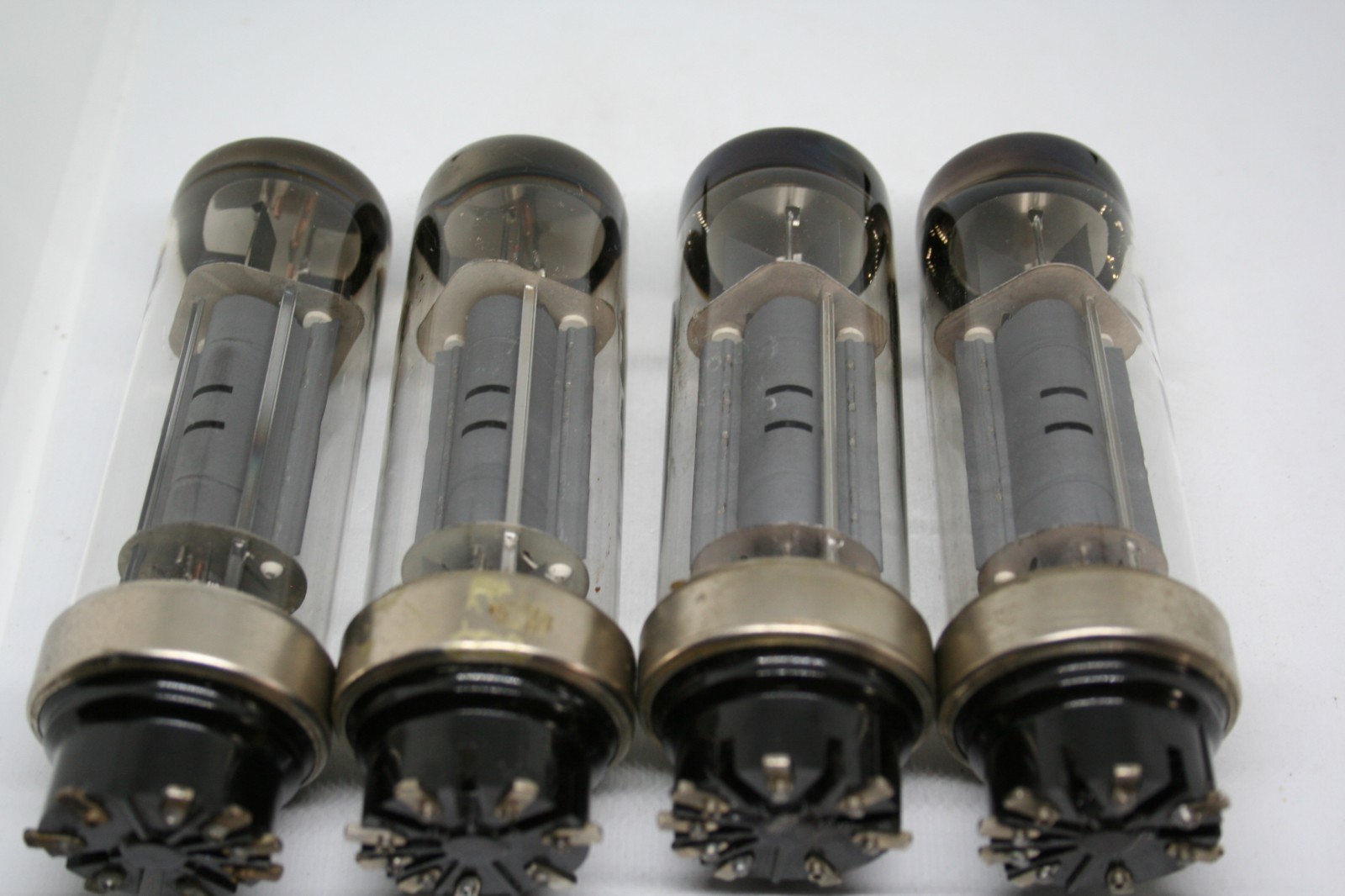 4699 METAL BASE EL6/425 TUBE QUAD MATCHED 1950’s PRE EL34 EL60 VINATGE STEREO X4
