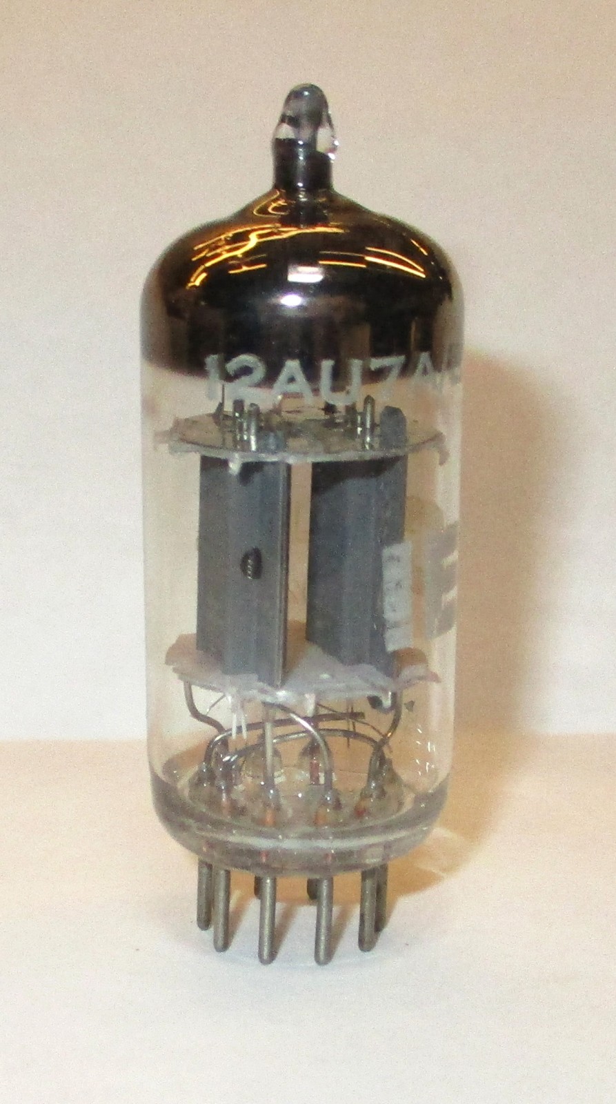 IEC Mullard 12AU7A Tube GR. Britian Blackburn B014 D-Getter Tested Good One Tube