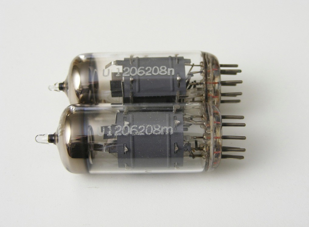 PAIR Matched New TELEFUNKEN EF800 Tube w/ BOX & Warranty Sheet USA TV7 TESTED