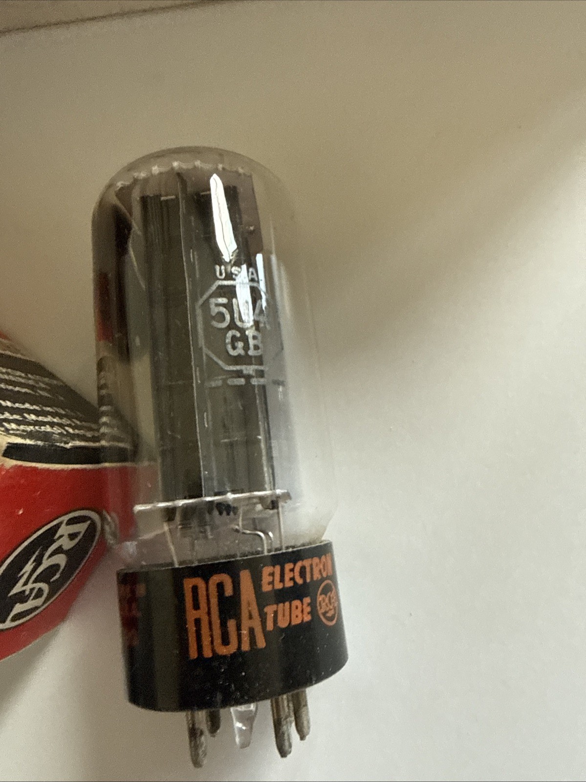 Pair Of RCA 5U4GB Electron Tubes Tested 100% T27/14