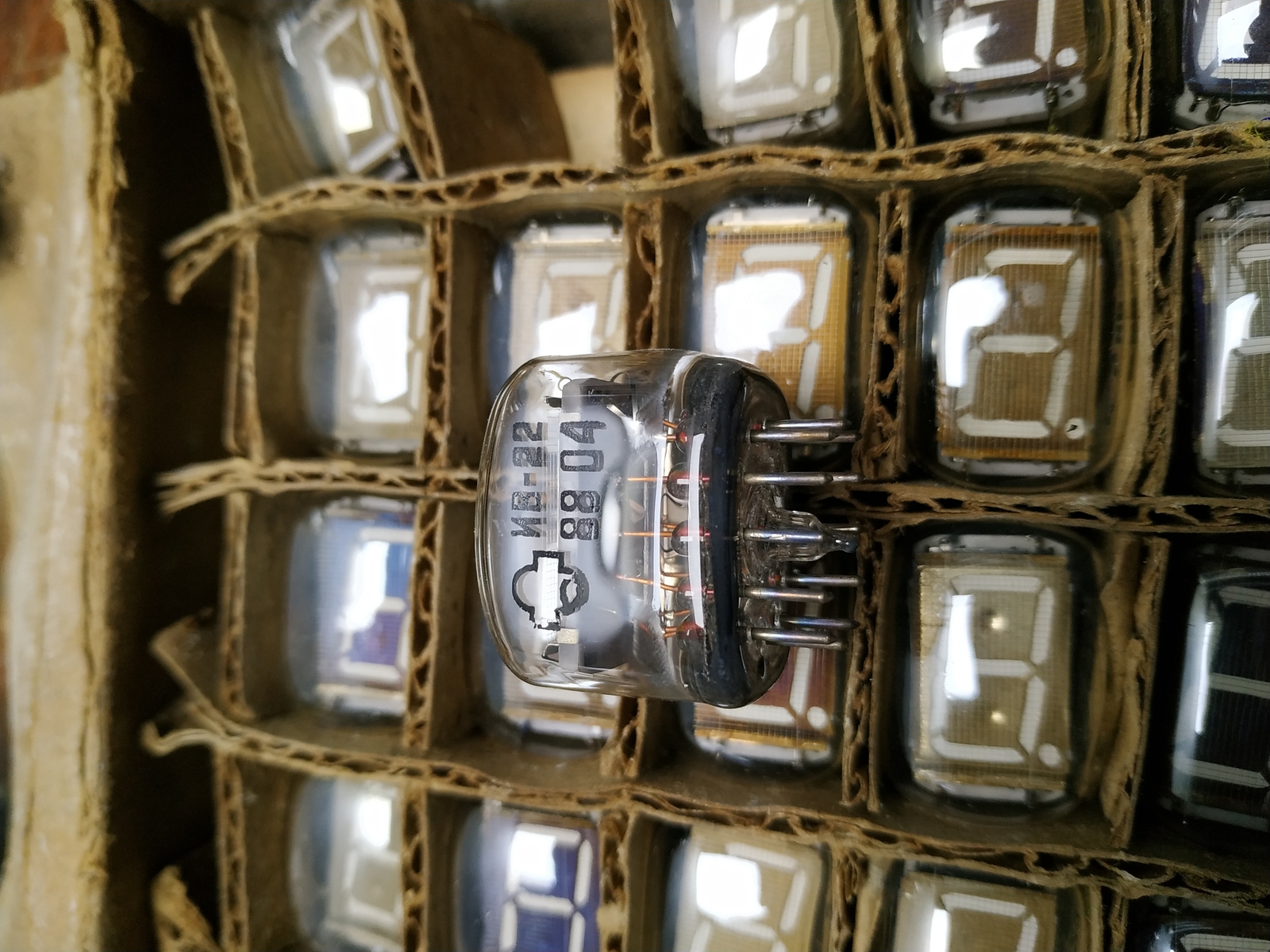 25PCS iv-22 iv22 ив-22 VFD TUBES NIXIE ERA NEW NOS