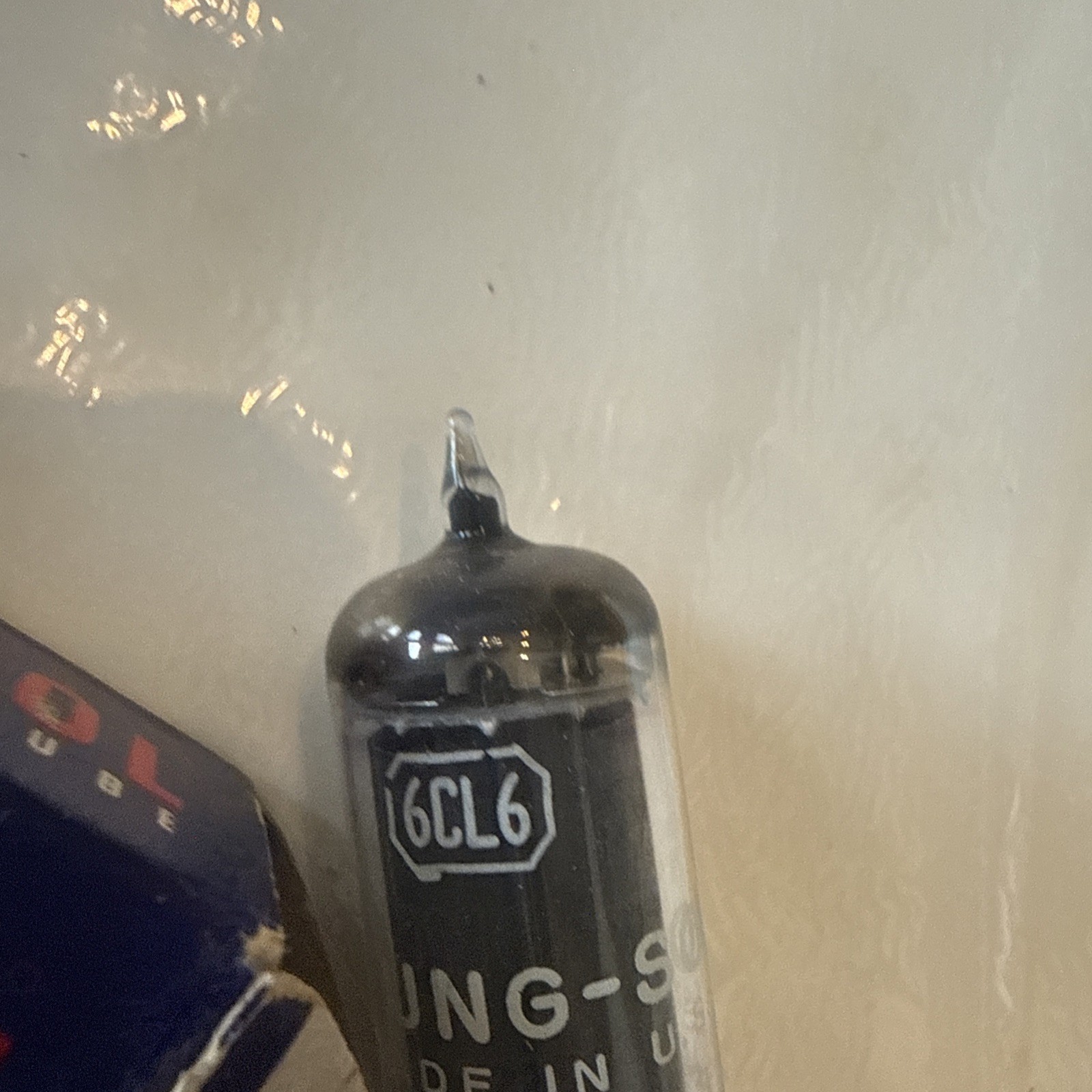 Lot Of 4: GE (2) & Tung-sol (2) 6197 / 6CL6 Vacuum Tubes NOS Tu6