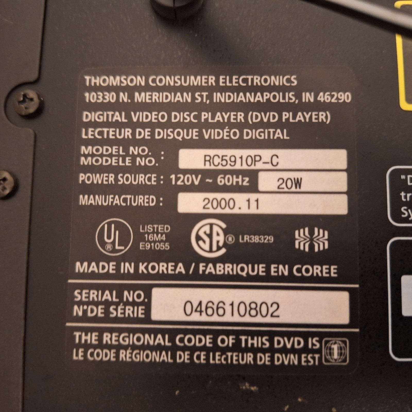 PARTS!! READ!! Sony VCR DVD Combo | RCA DVD Changer | Sony CD Changer w/ Remote