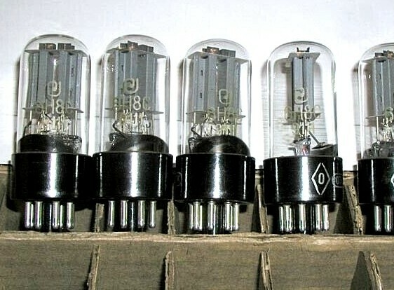 6N8S = 1578 = 6SN7 = ECC32 TUBES MATCHED PAIR (2 tubes)